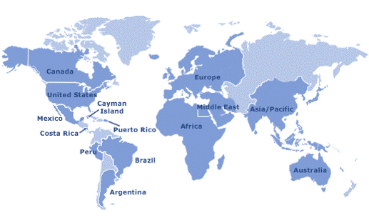 Ramada Worldwide Map
